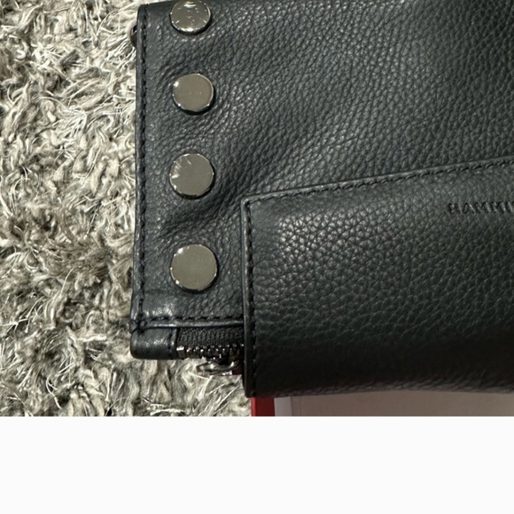 Hammitt Levy Wallet/Crossbody Black and Gunmetal - Picture 4 of 16
